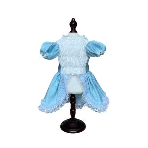 Azzurra｜Baroque Satin Dress For Cats