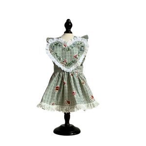 Anne｜Heart-Shaped Apron Dress for Cats