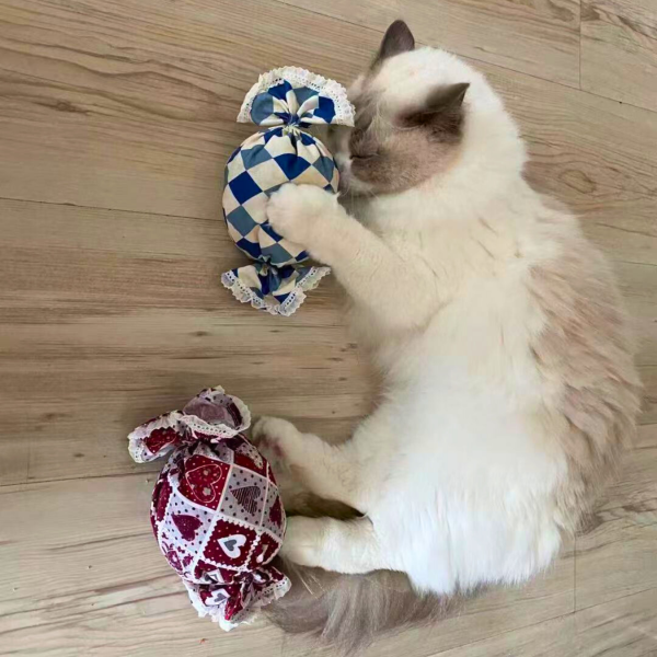 Dolcetto | Candy-Shaped Handmade Catnip Toy - Image 11
